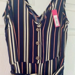 Xhilartion Jumpsuit. NWT